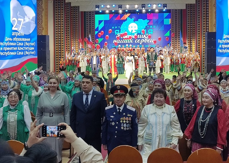 On April 27, the ART FRIENDSHIP “YAKUTIA — THE REPUBLIC OF OUR HEARTS” was held at the Kulakovsky House of Friendship of Peoples